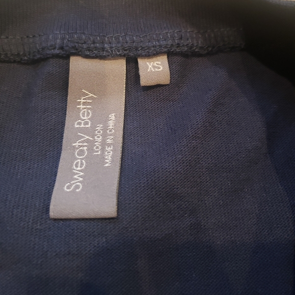 New Sweaty Betty short sleeve boxy top - Picture 5 of 6